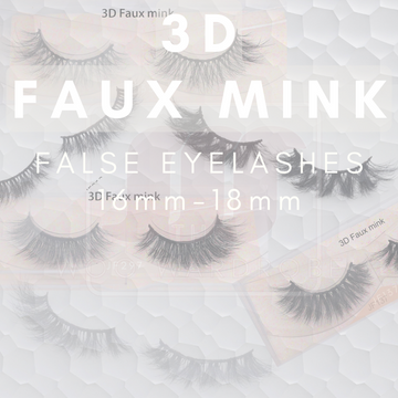 3D False Eyelashes (16MM-18MM)